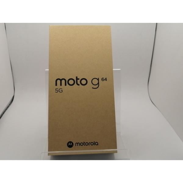 【未使用】MOTOROLA 国内版 【SIMフリー】 moto g64 5G シルバーブルー 8GB...