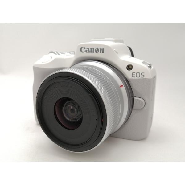 【中古】Canon EOS R50 RF-S18-45 IS STMレンズキット ホワイト【新宿2】...