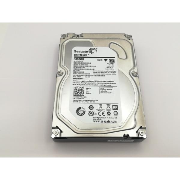 【中古】Seagate ST3000DM001 3TB/7200rpm/64MB/6Gbps【川崎駅...