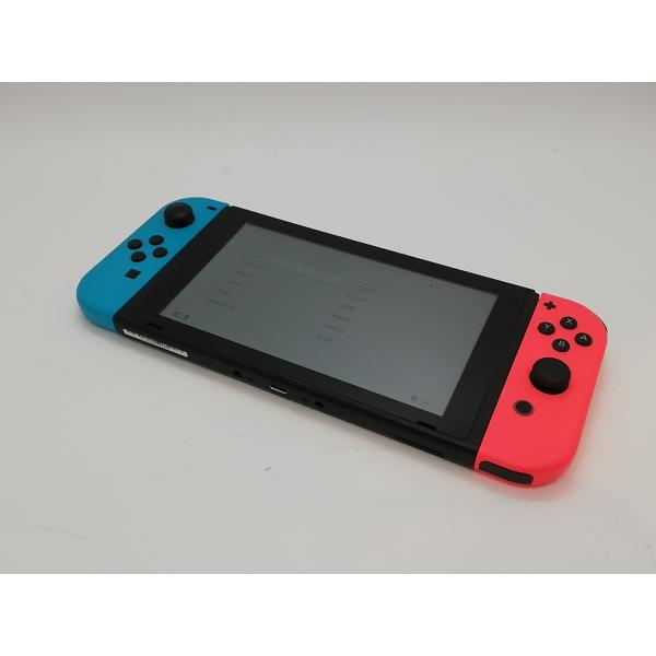 【中古】Nintendo Switch 本体 Joy-Con(L) ネオンブルー/(R) ネオンレッ...
