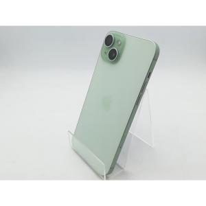 中古】Apple 国内版 【SIMフリー】 iPhone 15 Plus 256GB グリーン