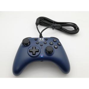 【中古】HORI ホリパッド TURBO for Nintendo Switch 2・Windows PC NSX-064 [ネイビー]【柏】保証期間１週間【ランクA】