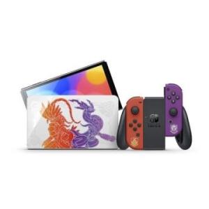 【未使用】Nintendo Switch 本体 (有機ELモデル) HEG-S-KEAAA スカーレ...
