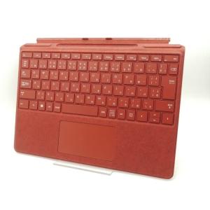 【中古】Microsoft スリムペン付き Surface Pro Signature キーボード 日本語 ポピーレッド Pro8/9/X/13インチ用 8X6-00039【千葉】保証期間１週間