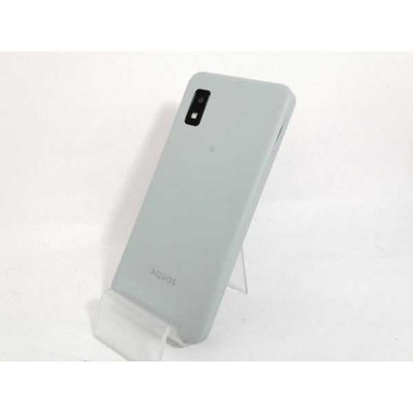 【中古】SHARP SoftBank 【SIMフリー】 AQUOS wish3 グリーン 4GB 6...