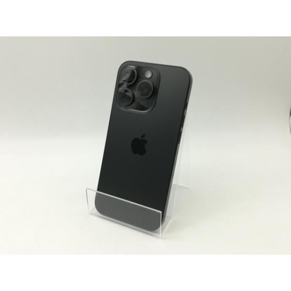 【中古】Apple SoftBank 【SIMフリー】 iPhone 15 Pro 256GB ブラ...