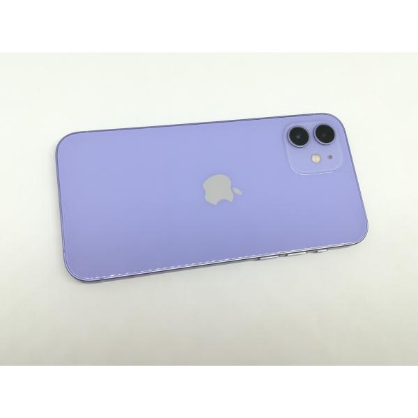 【中古】Apple au 【SIMロック解除済み】 iPhone 12 64GB パープル MJNH...