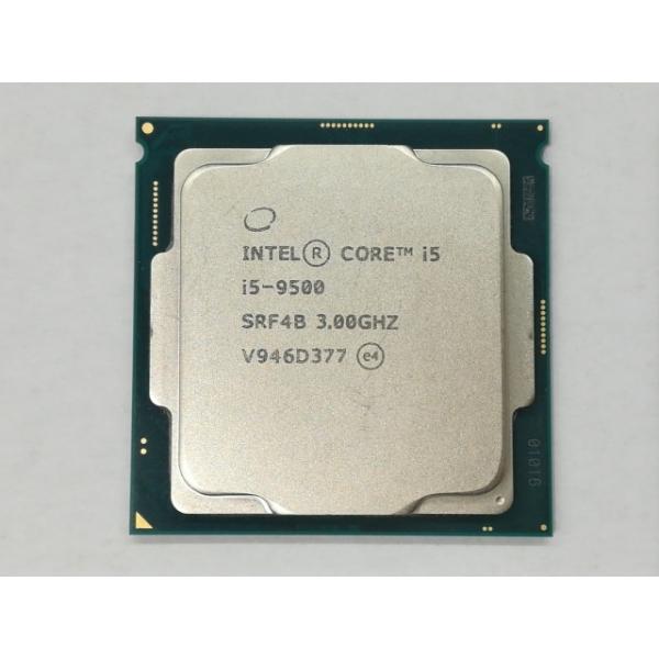 【中古】Intel Core i5-9500 (3GHz/TB:4.4GHz/SRF4B/U0) b...