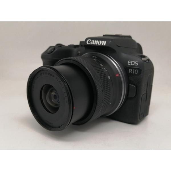 【中古】Canon EOS R10 RF-S18-45 IS STM レンズキット【日本橋3】保証期...