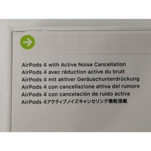 【未使用】Apple AirPods 4 アク...の詳細画像3