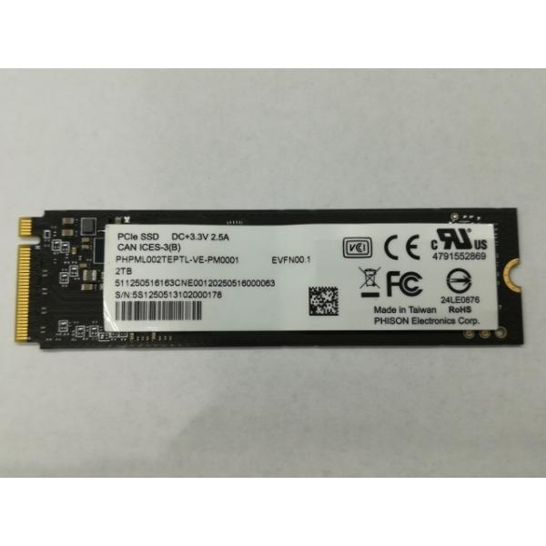 【中古】各社 2TB SSD  (M.2 2280/PCIe3.0 NVMe)【日本橋3】保証期間１...