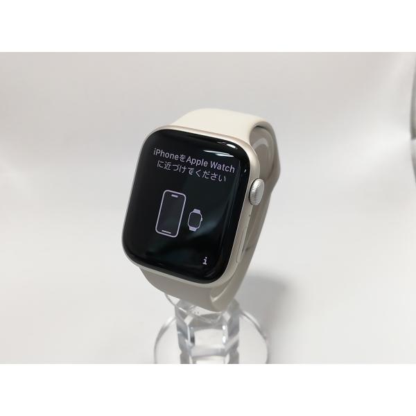 【中古】Apple Apple Watch Series8 45mm GPS スターライトアルミニウ...
