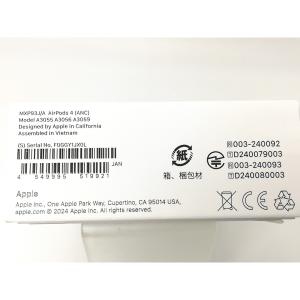 【未使用】Apple AirPods 4 アク...の詳細画像3