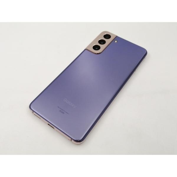 【中古】SAMSUNG au 【SIMロック解除済み】 Galaxy S21 ファントムバイオレット...