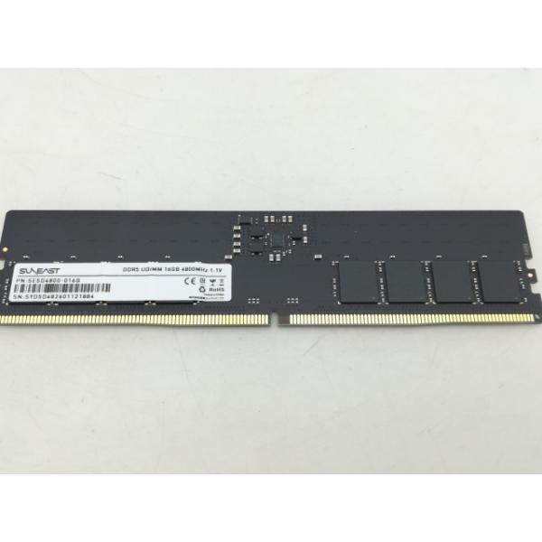 【中古】DDR5 16GB 2枚組（合計32GB） DDR5-4800(PC5-38400)【デスク...