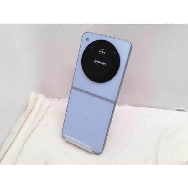 【中古】ZTE ymobile 【SIMフリー】 Libero Flip 6GB 128GB ブルー...