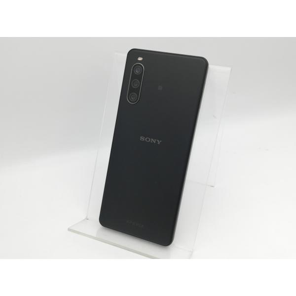 【中古】SONY SoftBank 【SIMフリー】 Xperia 10 IV ブラック 6GB 1...