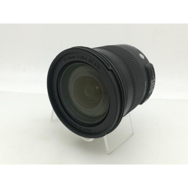 【中古】SIGMA 17-70mm F2.8-4 DC MACRO OS HSM (Nikon Fマ...