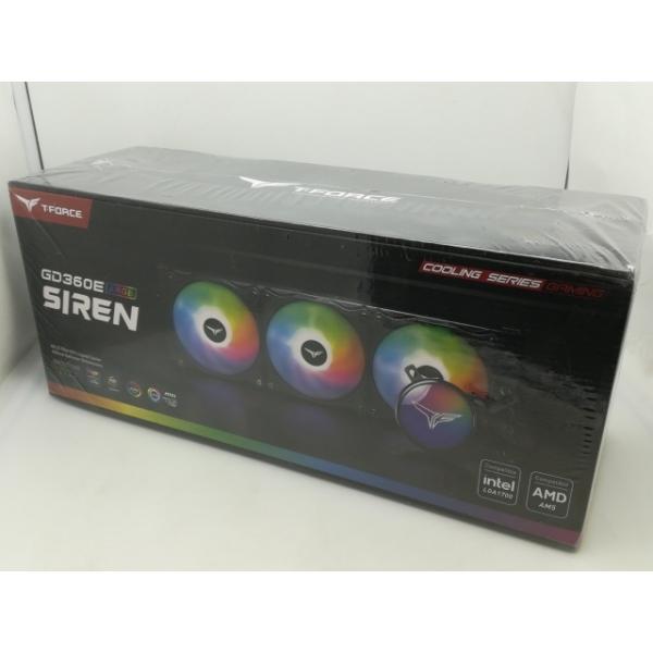 【未使用】Team SIREN GD360E AIO Cooler[ブラック]【大須】保証期間１週間