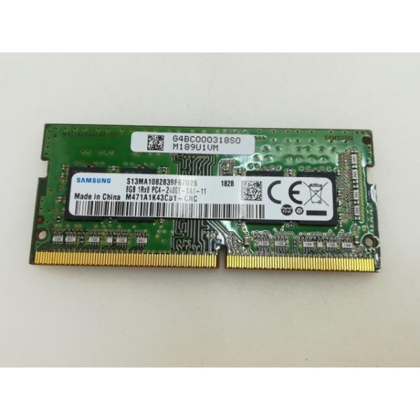 【中古】260PIN 8GB DDR4-2400(PC4-19200) SODIMM 【ノートPC用...
