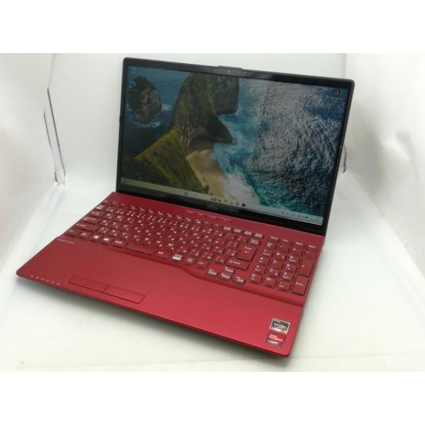 【中古】Fujitsu LIFEBOOK AH AH43/F3 FMVA43F3R ガーネットレッド...