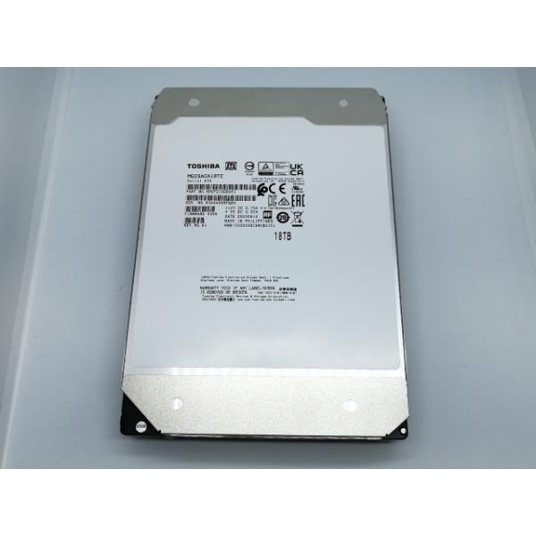 【中古】TOSHIBA MG09ACA18TE 18TB/7200rpm/512MB/6Gbps【三...