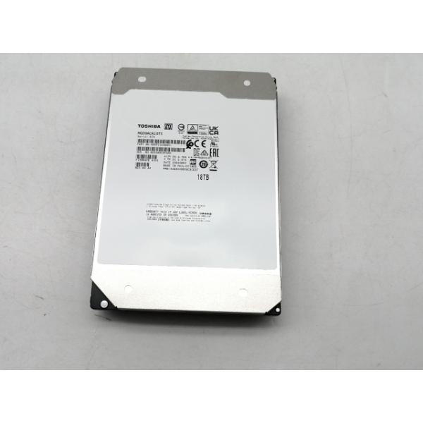 【中古】TOSHIBA MG09ACA18TE 18TB/7200rpm/512MB/6Gbps【新...