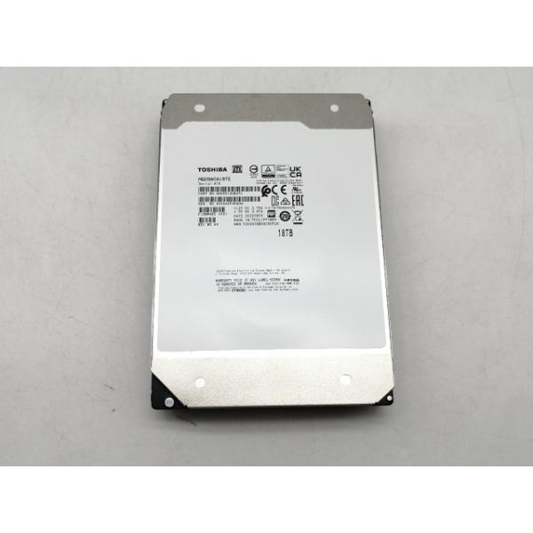 【中古】TOSHIBA MG09ACA18TE 18TB/7200rpm/512MB/6Gbps【新...