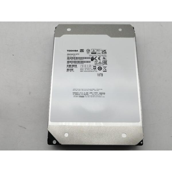 【中古】TOSHIBA MG09ACA18TE 18TB/7200rpm/512MB/6Gbps【博...