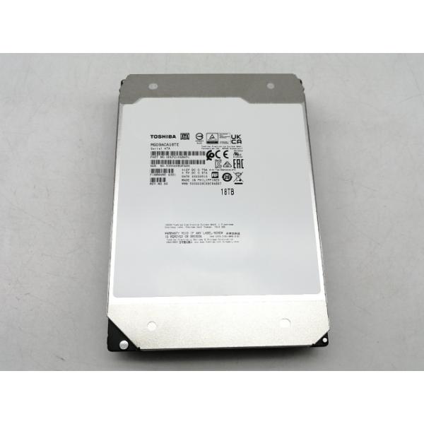 【中古】TOSHIBA MG09ACA18TE 18TB/7200rpm/512MB/6Gbps【博...