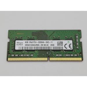 【中古】260PIN 8GB DDR4-3200(PC4-25600) SODIMM 【ノートPC用】【秋葉2号】保証期間１週間