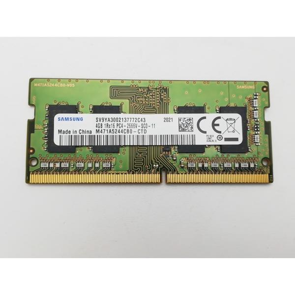 【中古】260PIN 4GB DDR4-2666(PC4-21300) SODIMM 【ノートPC用...