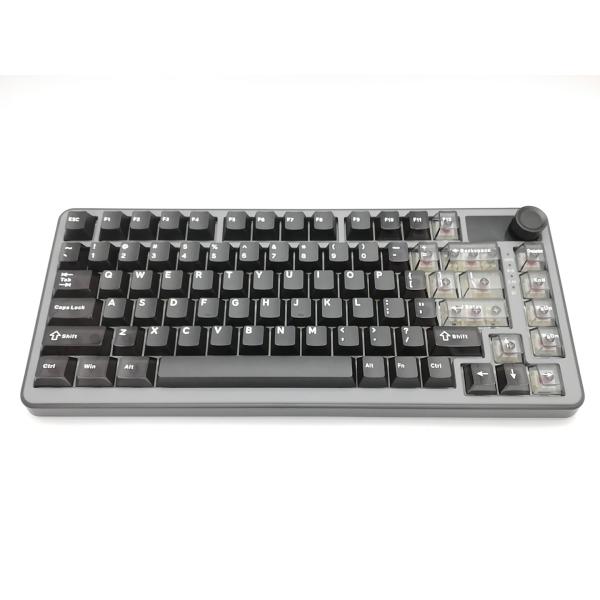 【中古】YUNZII B75 Pro Max メカニカルキーボード ブラック【秋葉2号】保証期間１週...