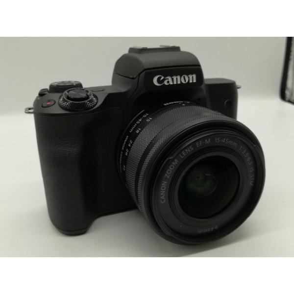 【中古】Canon EOS Kiss M2 EF-M15-45 IS STM レンズキット ブラック...