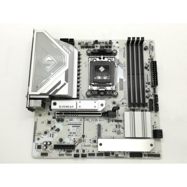 【中古】ASRock B850M Steel Legend WiFi B850/AM5/microA...