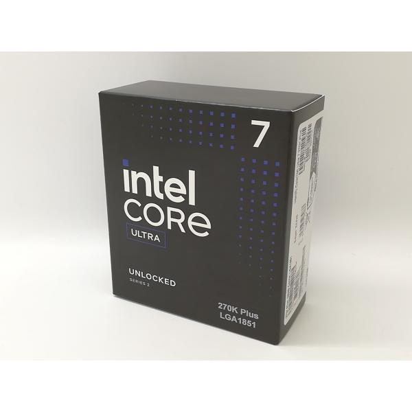 【未使用】Intel Core Ultra 7 270K Plus (3.7GHz) Box LGA...