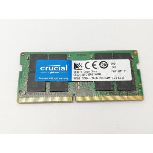 【中古】260PIN 32GB DDR4-2666(PC4-21300) SODIMM【ノートPC用】【秋葉4号】保証期間１週間