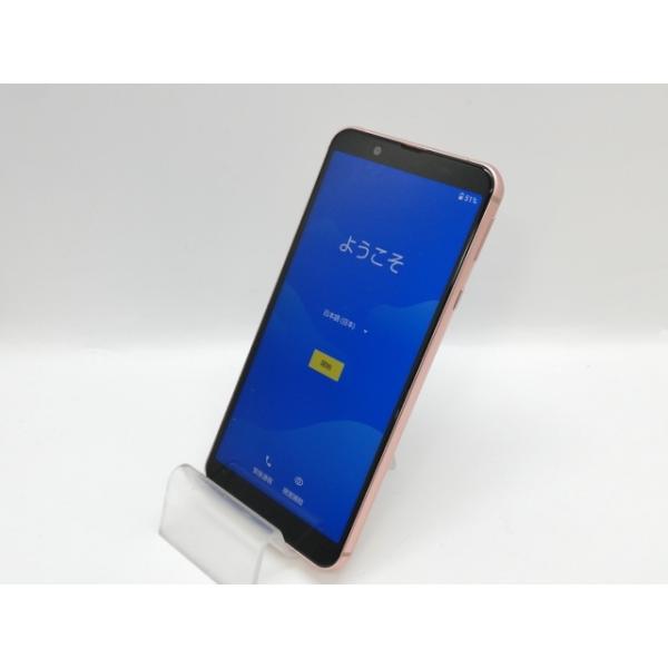 【中古】SHARP au 【SIMロック解除済み】 AQUOS sense3 basic ライトカッ...