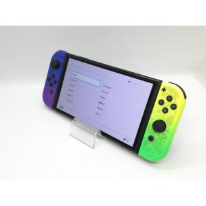 【中古】Nintendo Switch 本体 (有機ELモデル) HEG-S-KCAAA スプラトゥーン3エディション【京都】保証期間１ヶ月【ランクC】