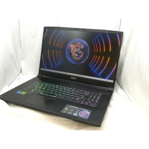 【中古】MSI Katana 17 B13V Katana-17-B13VEK-4339JP ブラッ...