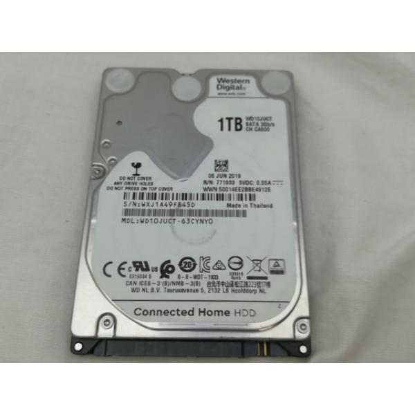 【中古】W.D. AV-25 WD10JUCT 1TB/5400rpm/3GbpsSATA/9.5m...