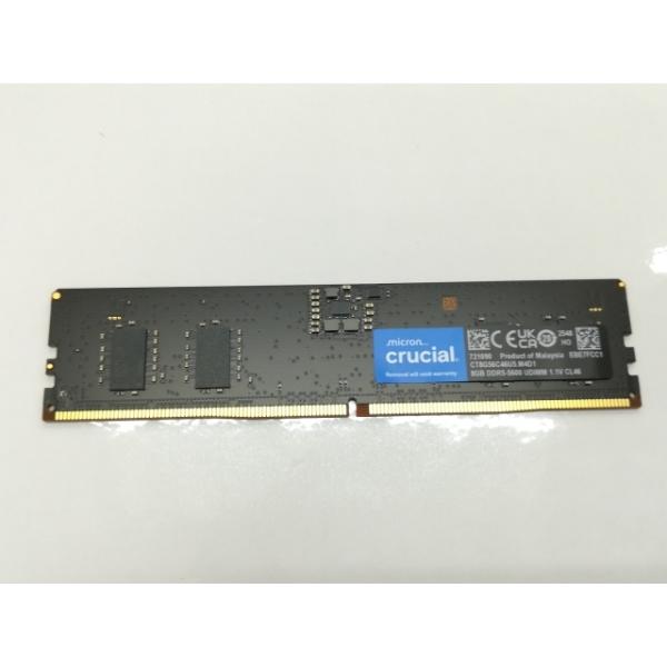 【中古】DDR5 8GB 2枚組（合計16GB） DDR5-5600(PC5-44800)【デスクト...