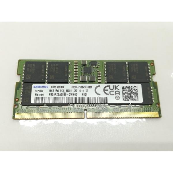 【中古】262PIN SODIMM 16GB DDR5-5600(PC5-44800)【ノートPC用...