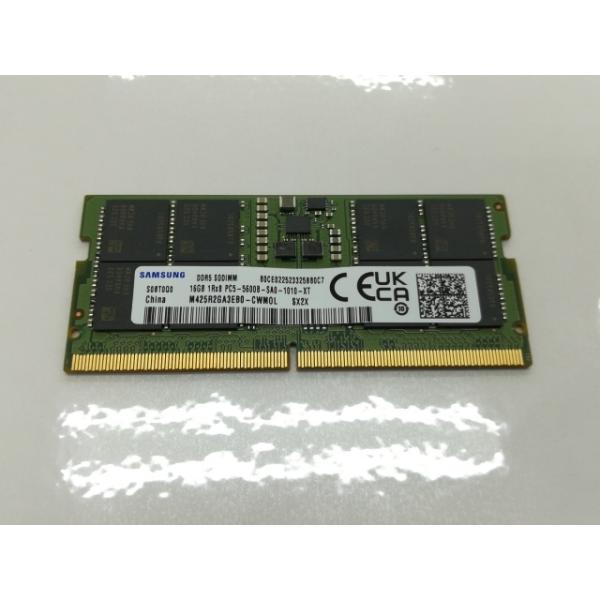 【中古】262PIN SODIMM 16GB DDR5-5600(PC5-44800)【ノートPC用...