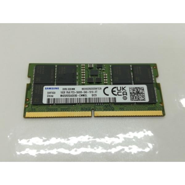 【中古】262PIN SODIMM 16GB DDR5-5600(PC5-44800)【ノートPC用...