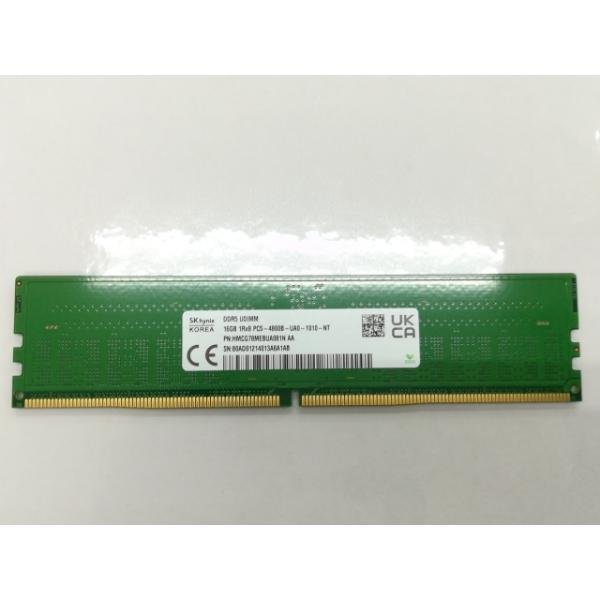 【中古】DDR5 16GB 2枚組（合計32GB） DDR5-4800(PC5-38400)【デスク...