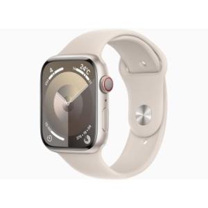 【未使用】Apple Watch Series9 45mm Cellular スターライトアルミニウ...