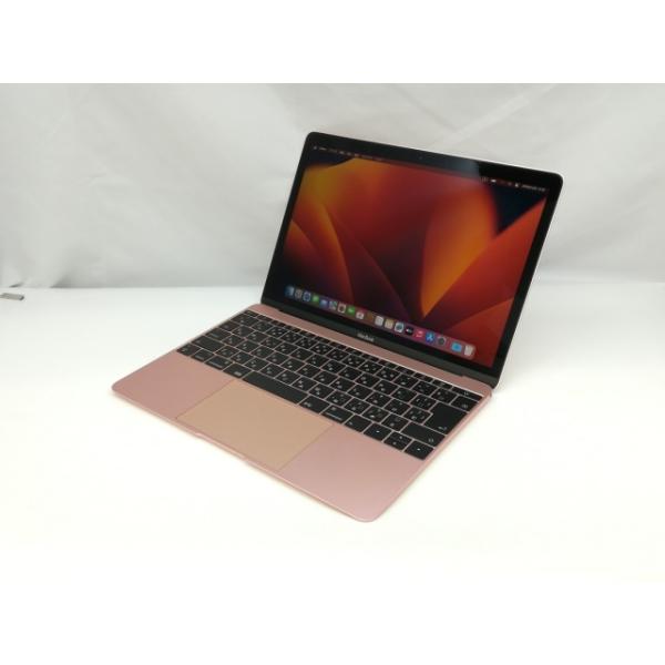 【中古】Apple MacBook 12インチ CTO (Mid 2017) ローズゴールド Cor...