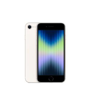 【未使用】Apple iPhone SE（第3世代） 256GB スターライト （国内版SIMロック...