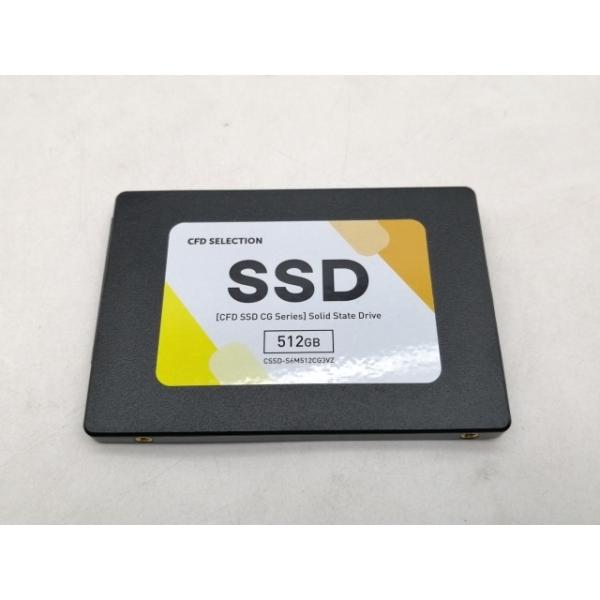 【中古】CFD CG3VZ (CSSD-S6M512CG3VZ) 512GB/SSD/6GbpsSA...